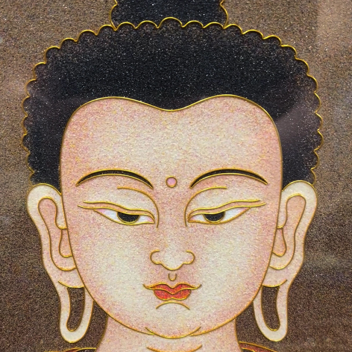 Shakyamuni - Handcrafted Cloisonné Art