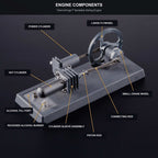 ThermoForge™ Buildable Stirling Engine
