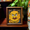 Yellow Jambhala - Handcrafted Cloisonné Art V1