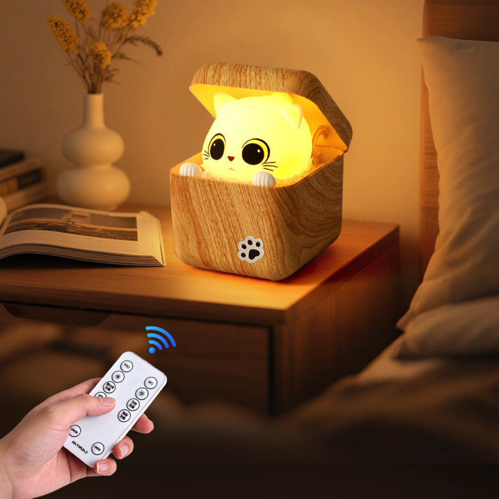 Pop-Up Cat Night Light