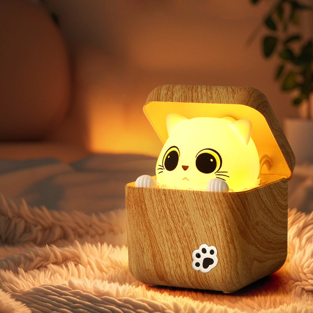 Pop-Up Cat Night Light