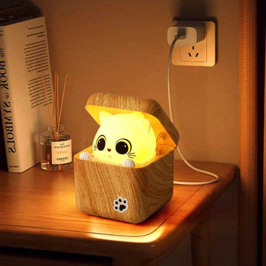 Pop-Up Cat Night Light