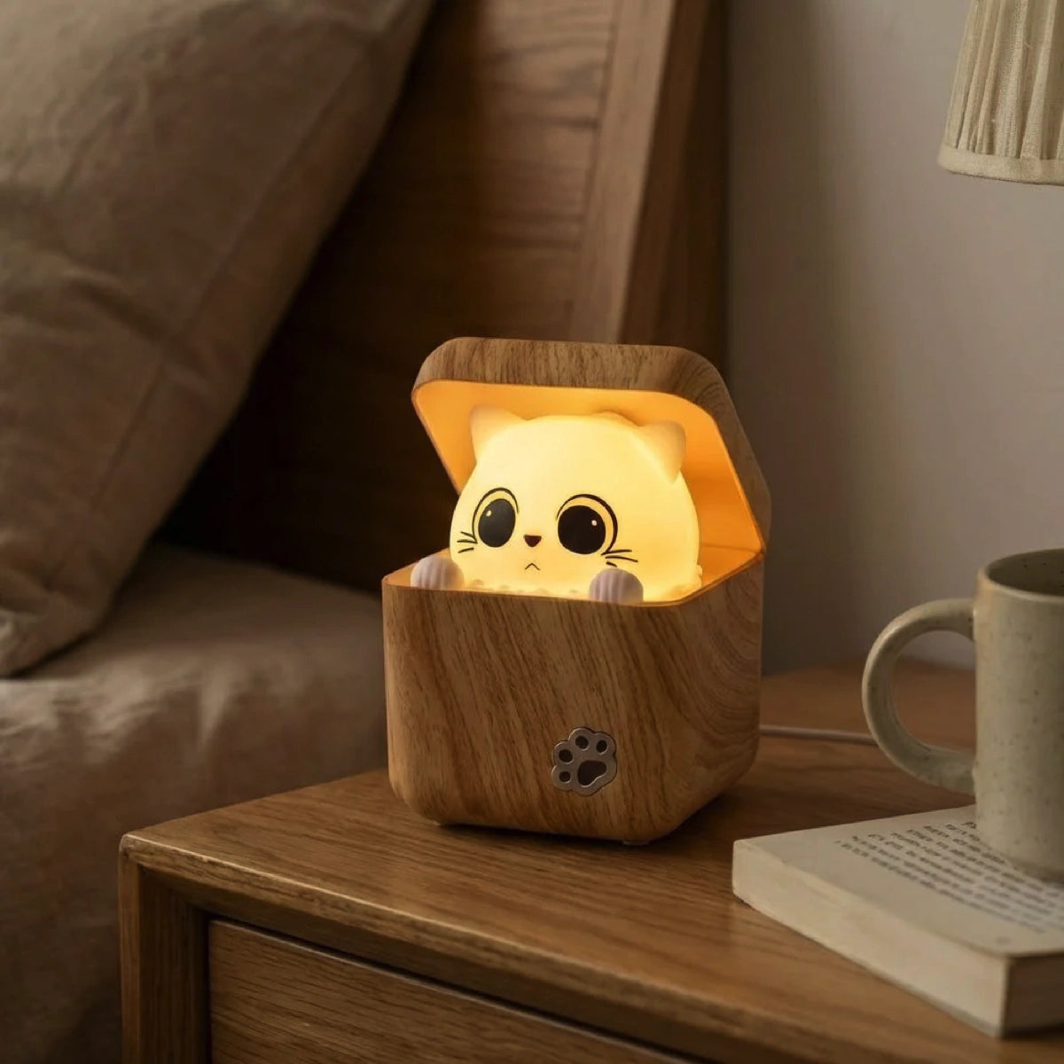 Pop-Up Cat Night Light