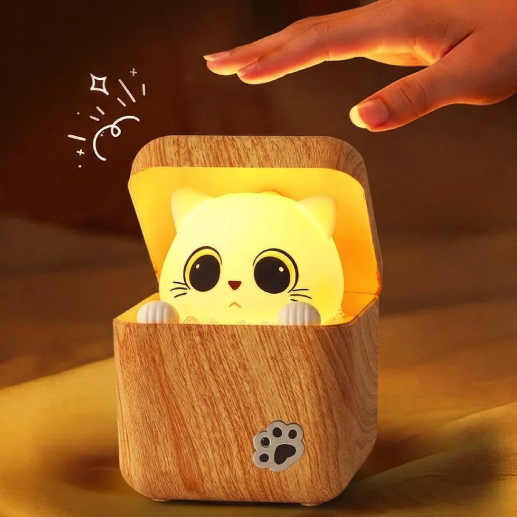 Pop-Up Cat Night Light
