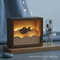 Handcrafted Wood Light Box - Fisher's Dream