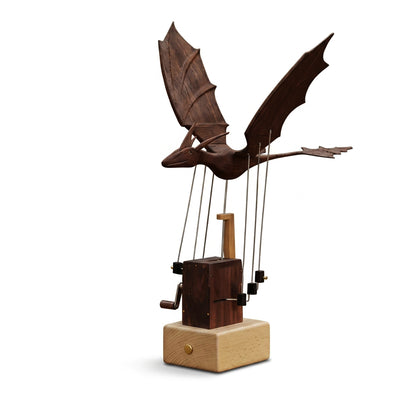 Handcrafted Wooden Dragon Automaton