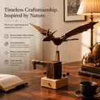 Handcrafted Wooden Dragon Automaton