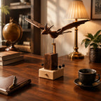 Handcrafted Wooden Dragon Automaton
