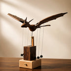 Handcrafted Wooden Dragon Automaton