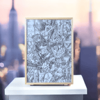 GlowFrame Radiant Wall Art - Classic - eulique shop