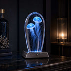 Lumaire™ Jellyfish Crystal Art - Blue Veil