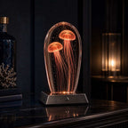 Lumaire™ Jellyfish Crystal Art - Crimson Veil
