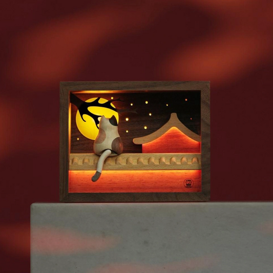 Moonlight Cat Automaton