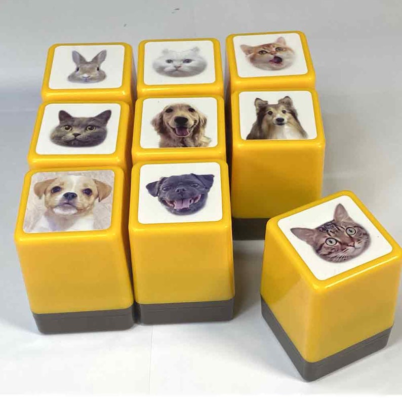 Custom HD Pet Portrait Stamp - eulique shop