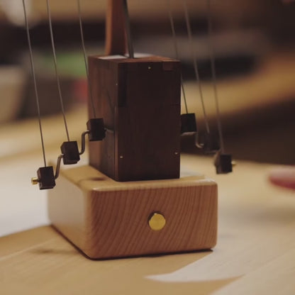 Handcrafted Wooden Dragon Automaton