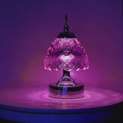 Lumaire™ Crystal Ambiance Lamp - Violet
