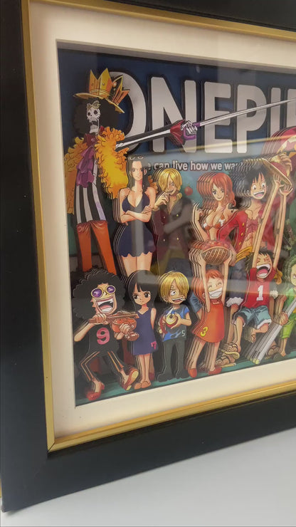 3D Paper Art Frame - One Piece