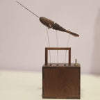 Handcrafted Wooden Whale Automaton