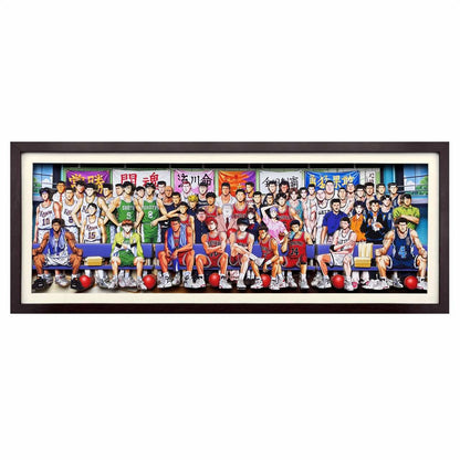 3D Paper Art Frame - Slam Dunk #3 - eulique shop