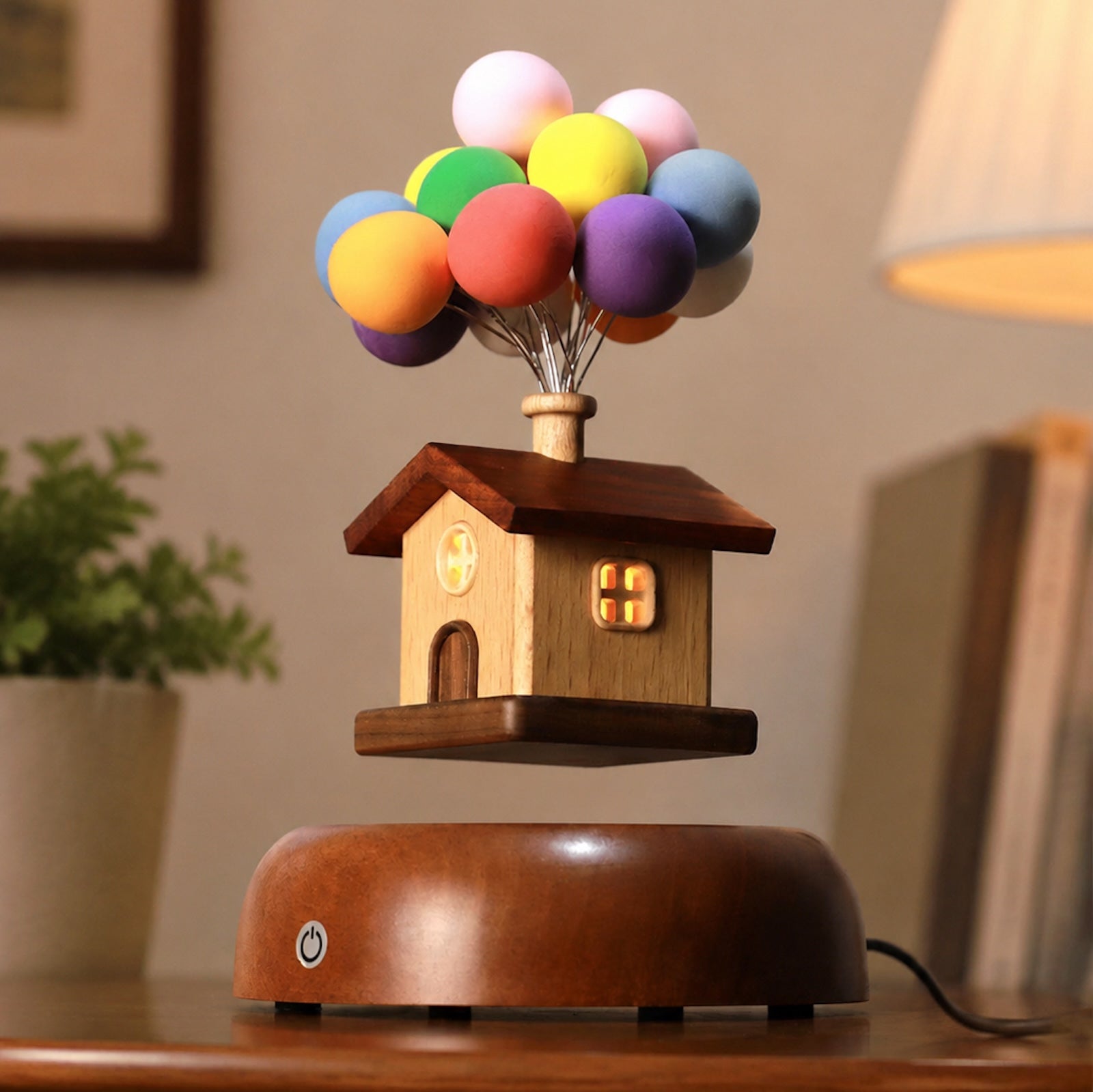 Wooden Floating Balloon House