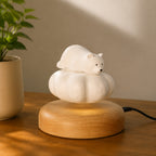 Wooden Floating Bear Cloud