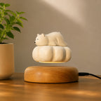 Wooden Floating Bear Cloud