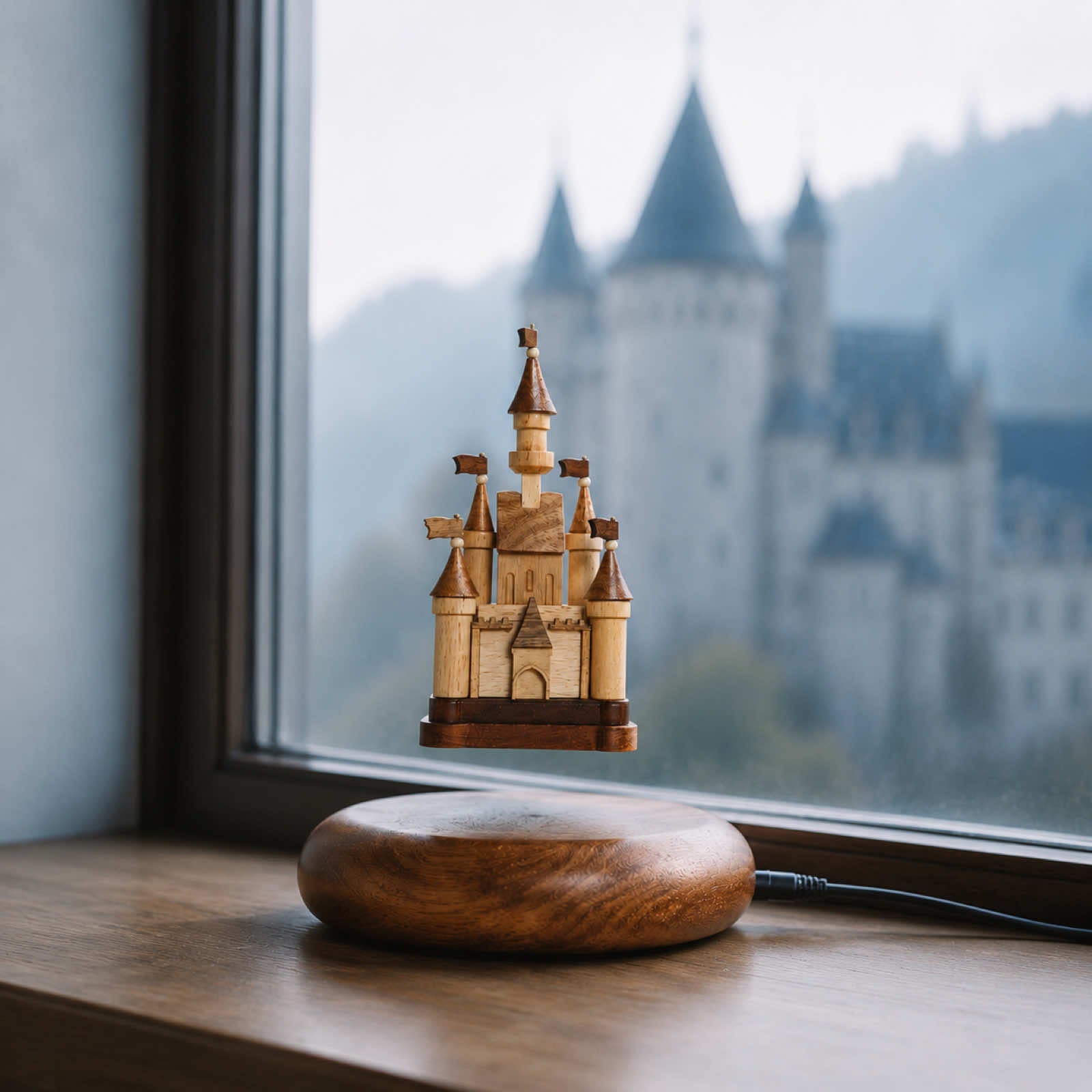 Wooden Floating Dream Castle