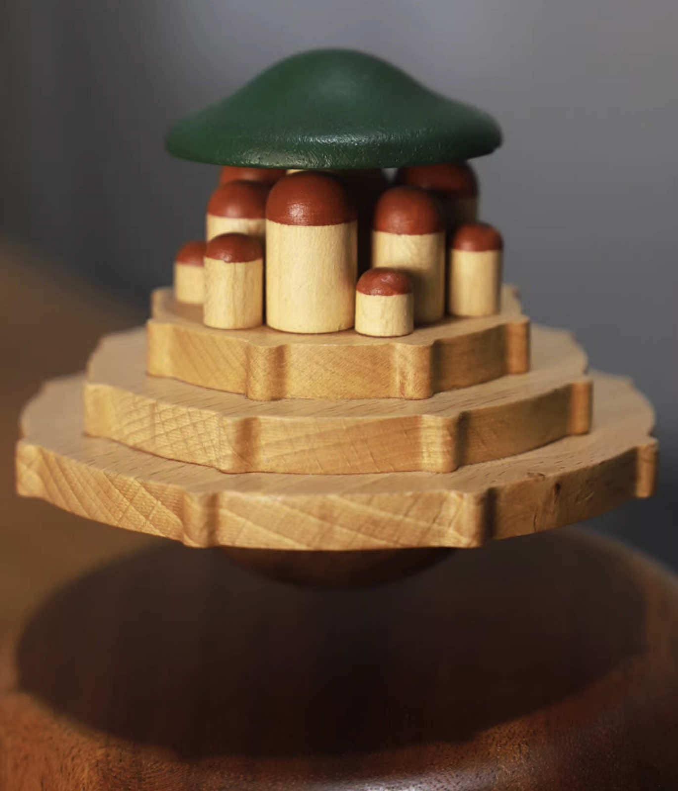 Wooden Floating Sky Castle