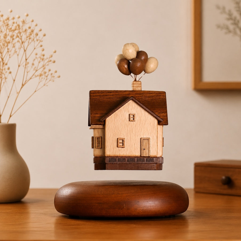 Wooden Floating Storybook House