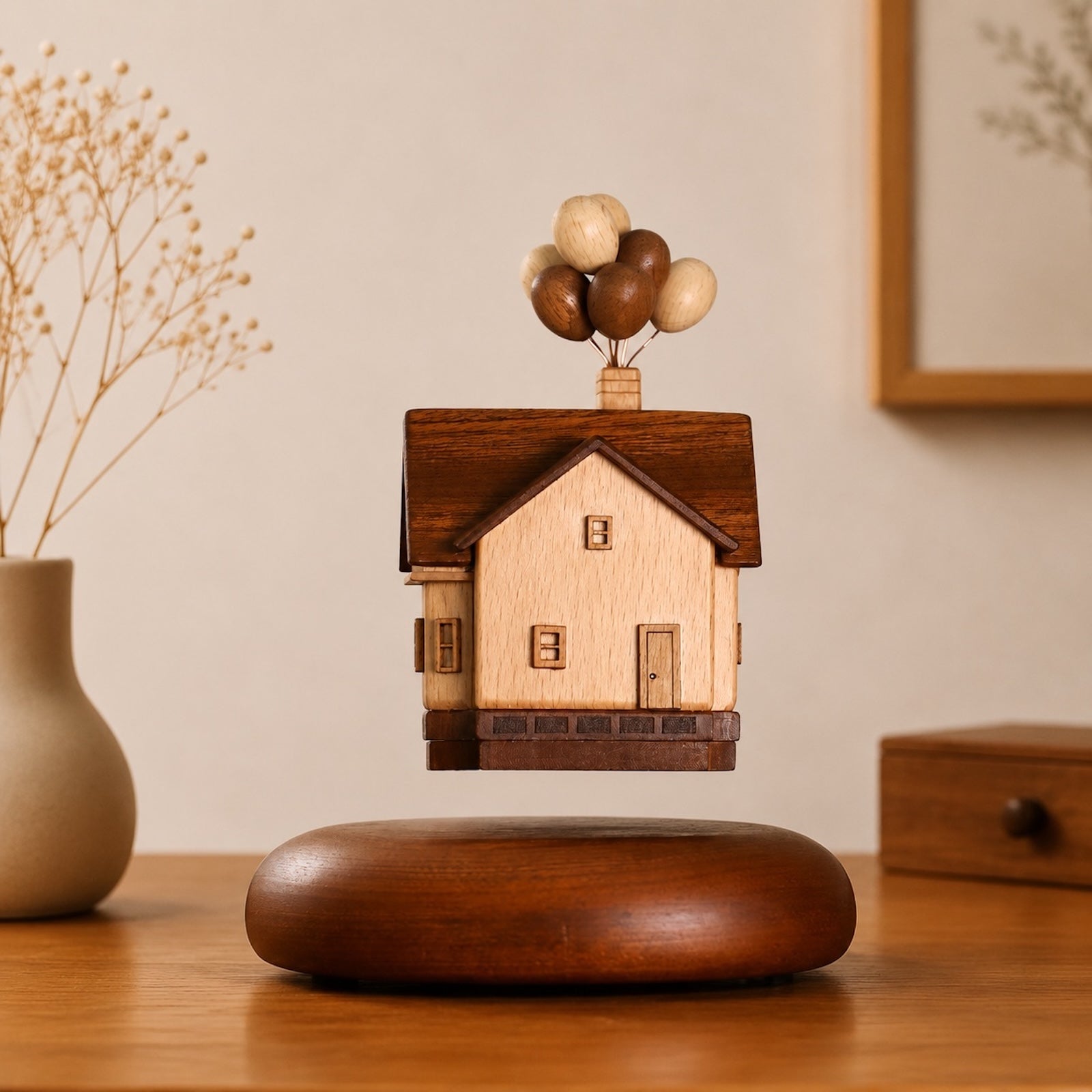 Wooden Floating Storybook House