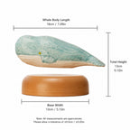 Wooden Floating Whale