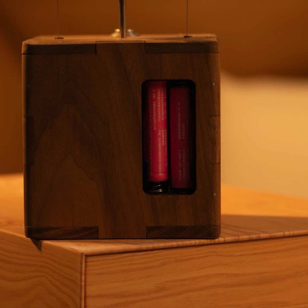 Handcrafted Wooden Flying Piggy Automaton