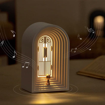 Nordic Table Lamp LED with Bluetooth Speaker - Stylish Design and Versatile Illumination