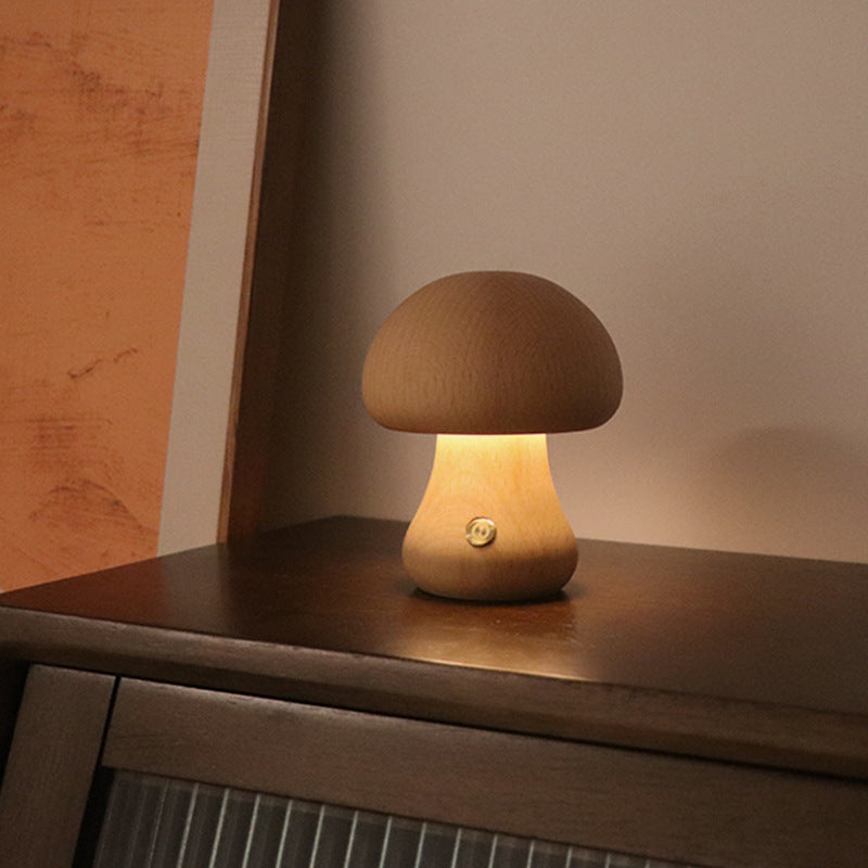 Mushroom Touch LED Decorative Ambient Lamp - Creative and Gently Illuminating