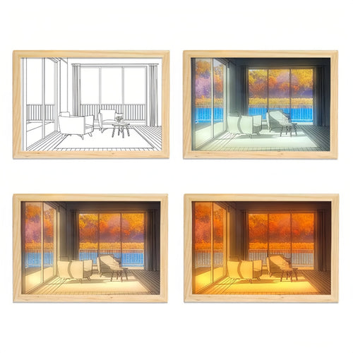 GlowFrame - Add Artistic Charm to Your Space - eulique shop