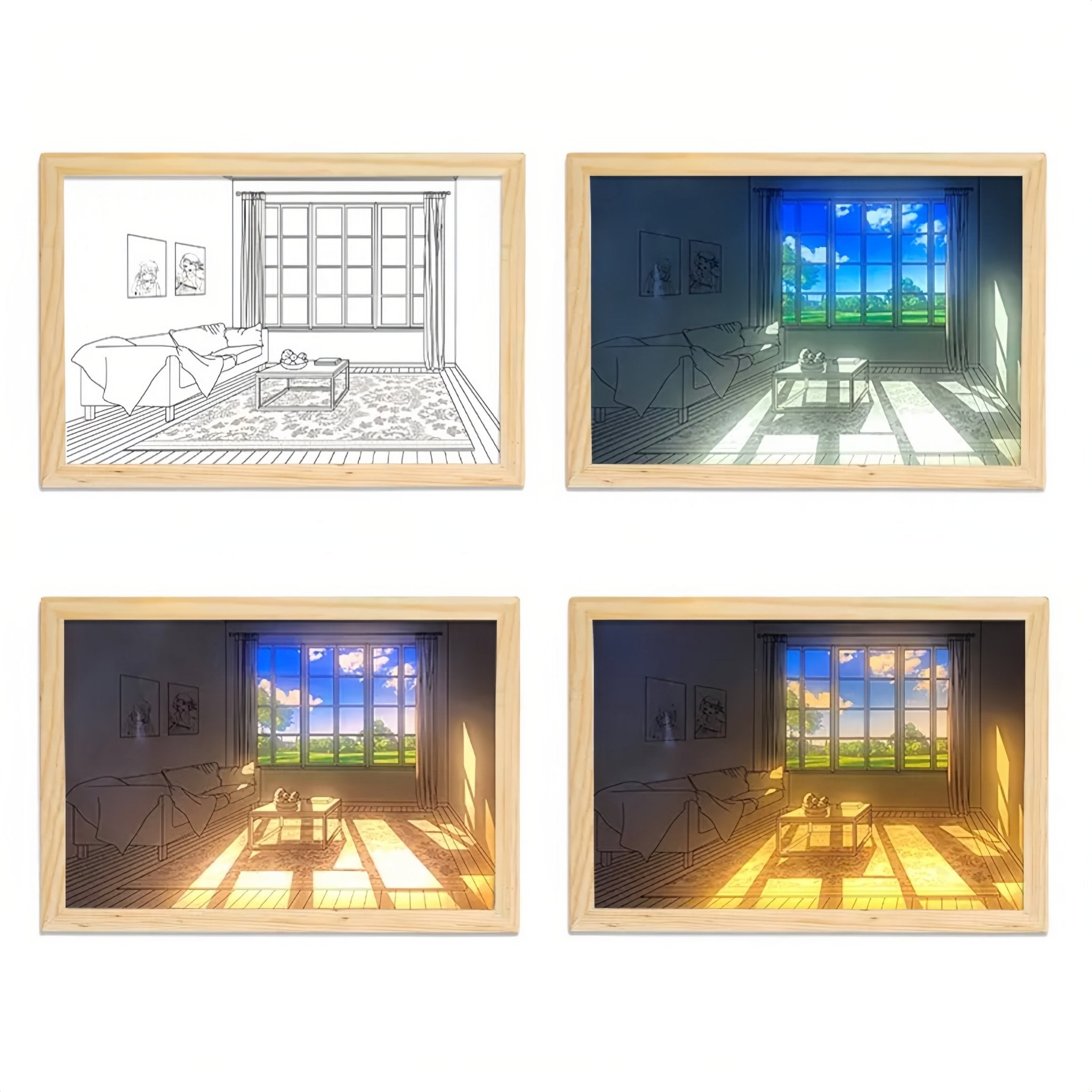 GlowFrame - Add Artistic Charm to Your Space - eulique shop