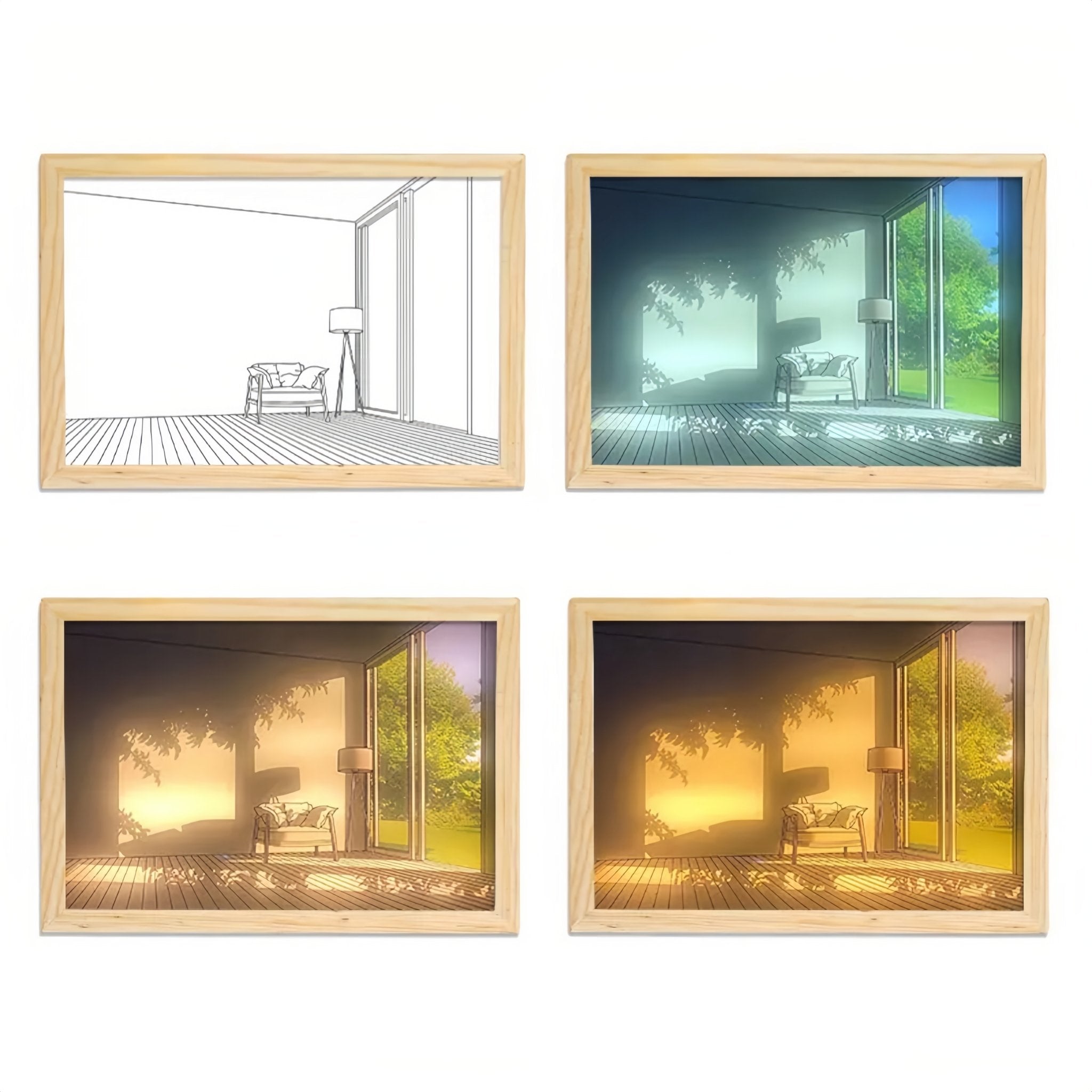 GlowFrame - Add Artistic Charm to Your Space - eulique shop