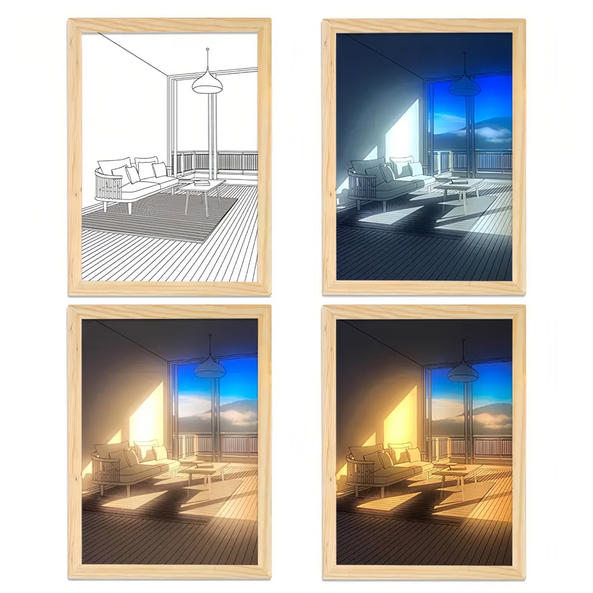GlowFrame - Add Artistic Charm to Your Space - eulique shop