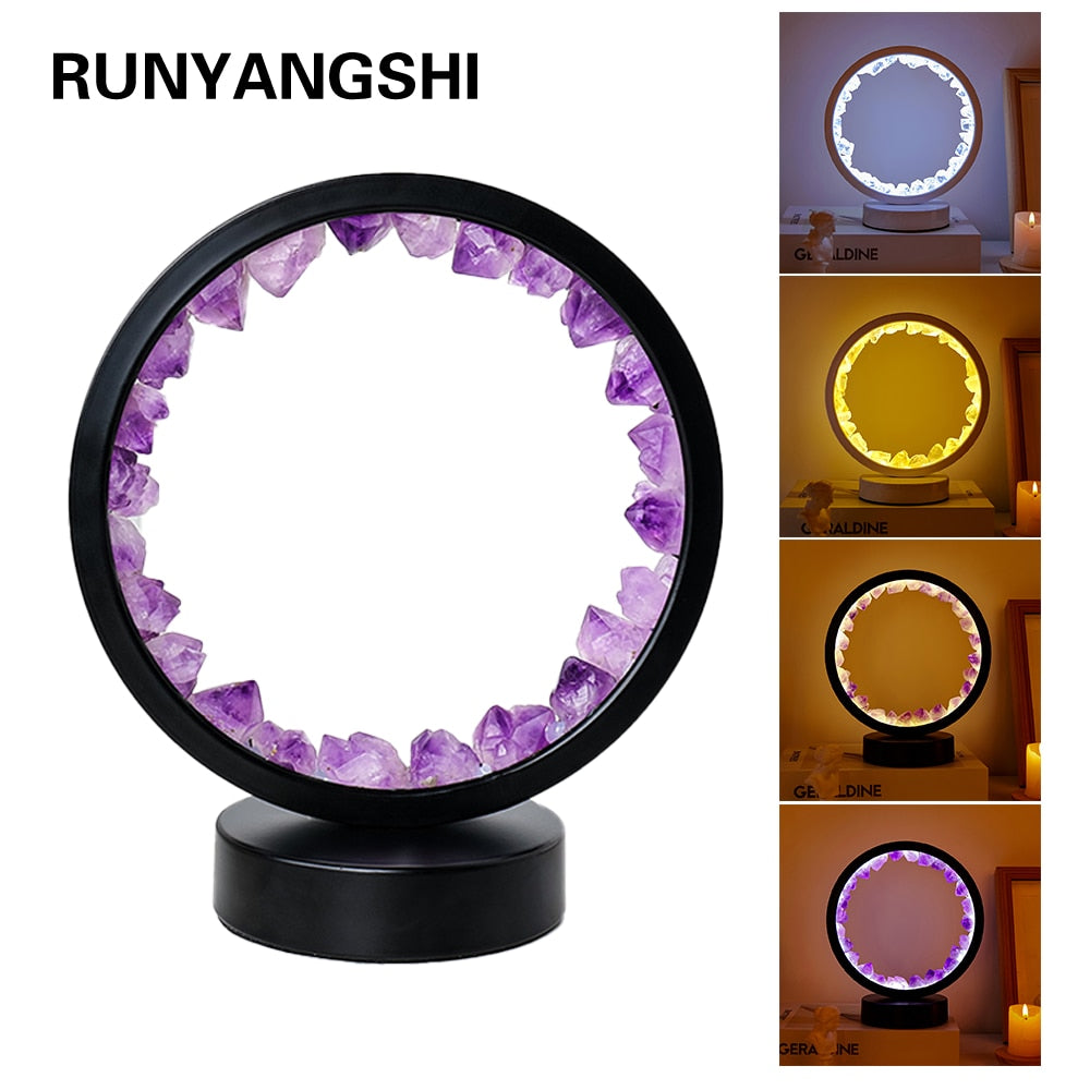 GlowCluster: Crystal Cluster Night Lamp - eulique shop