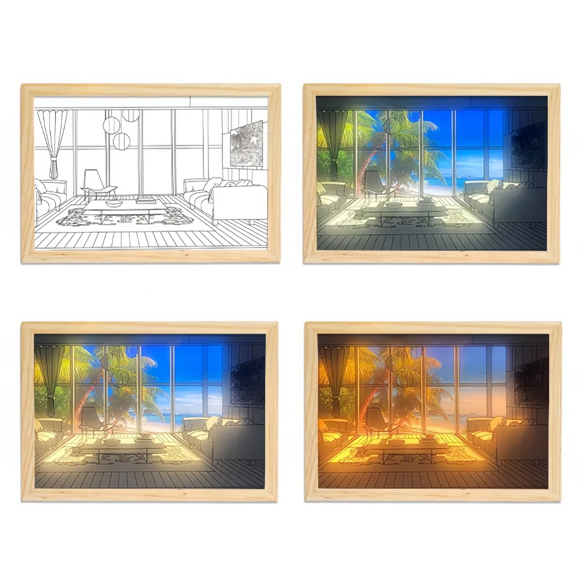 GlowFrame - Add Artistic Charm to Your Space - eulique shop