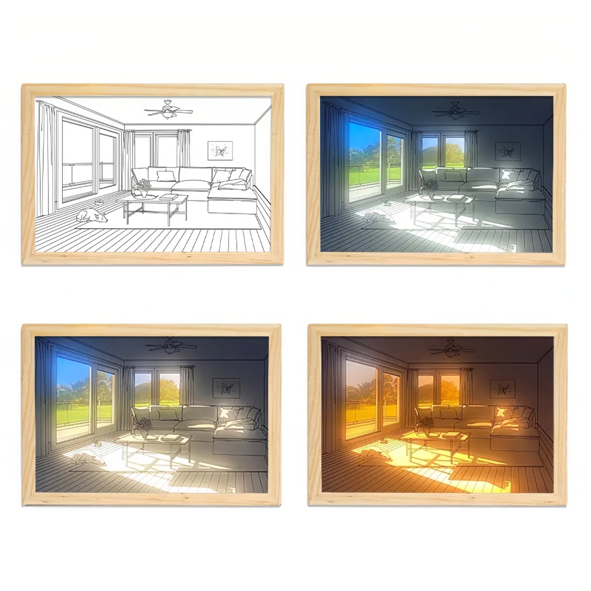GlowFrame - Add Artistic Charm to Your Space - eulique shop