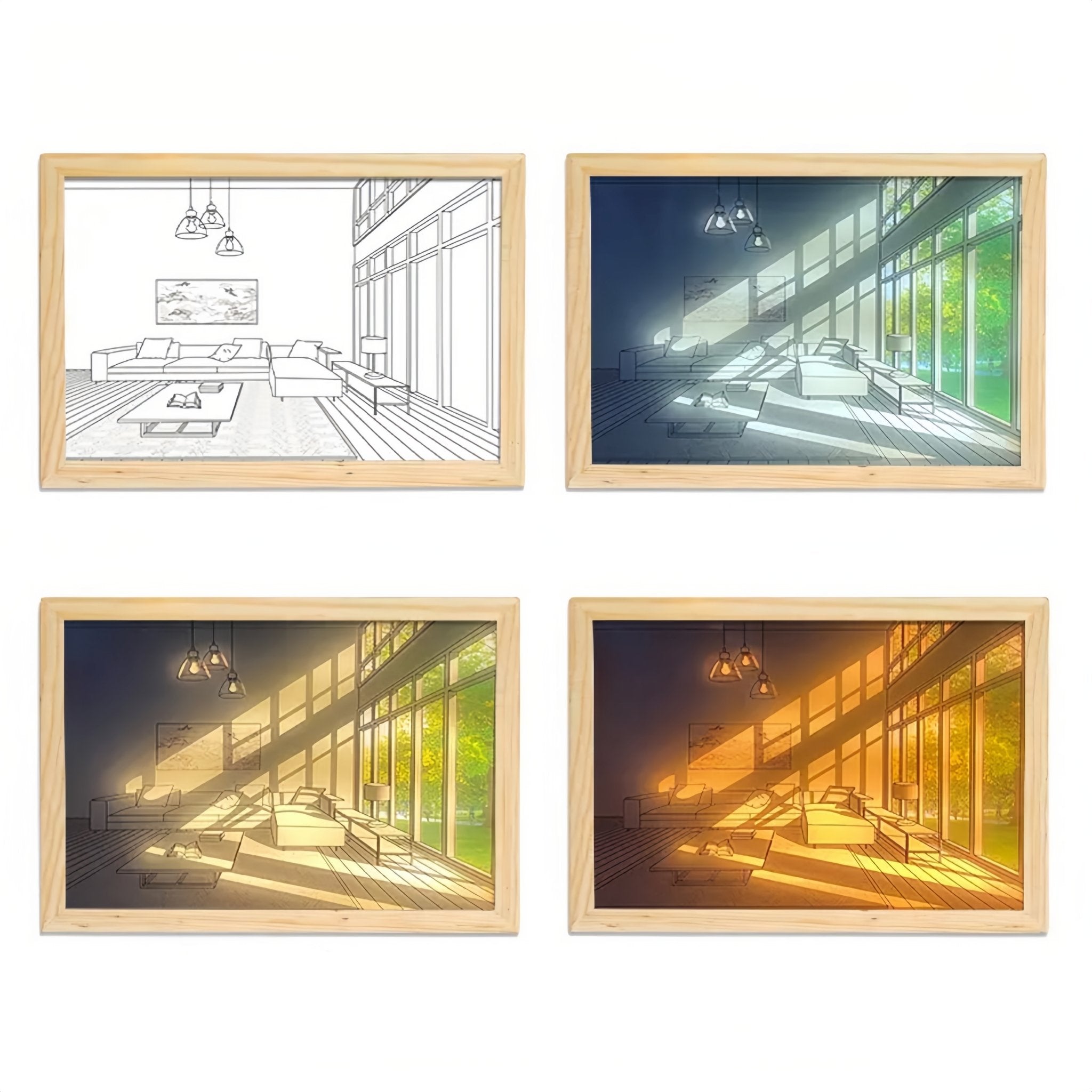 GlowFrame - Add Artistic Charm to Your Space - eulique shop