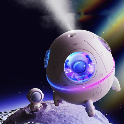 Creative Astronaut Humidifier with Space Capsule Design - Style and Comfort Combined