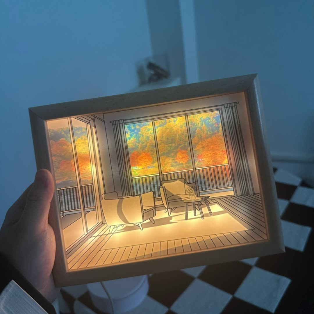 GlowFrame Radiant Wall Art - Classic - eulique shop