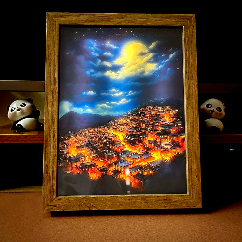 GlowFrame Radiant Wall Art - Classic - eulique shop