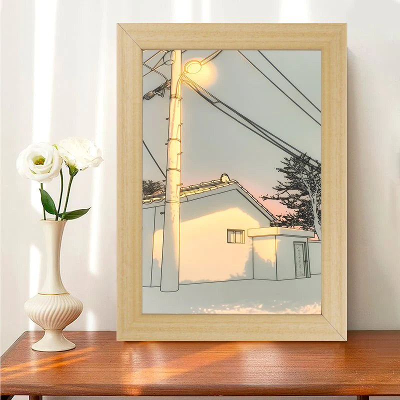 GlowFrame Radiant Wall Art - Classic - eulique shop